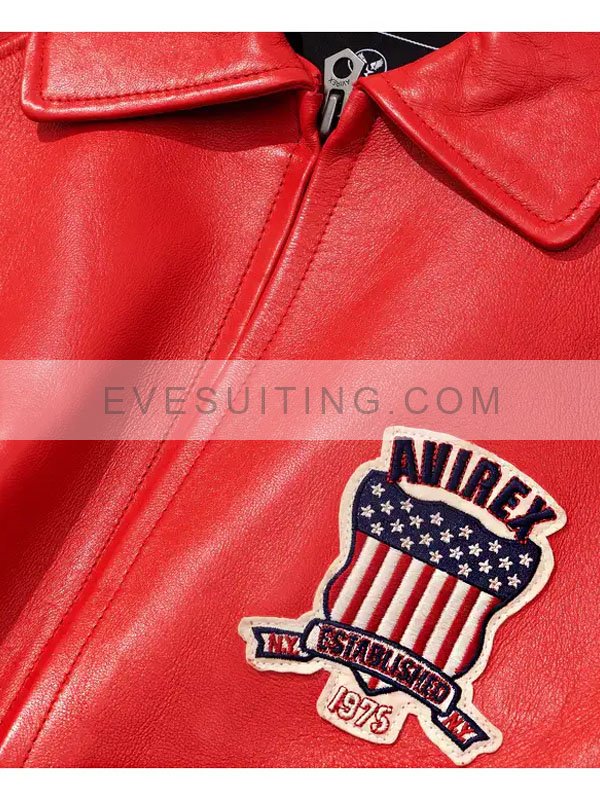 Unisex Avirex Leather Jacket