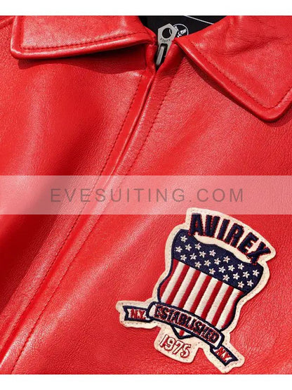 Unisex Avirex Leather Jacket