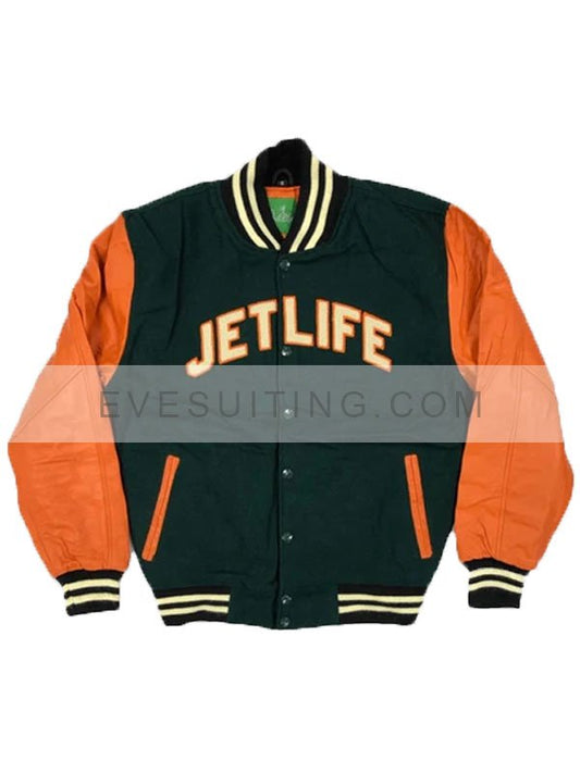 Unisex Jet Life Varsity Jacket
