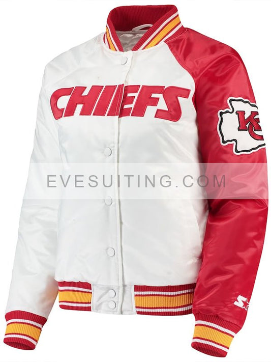 Unisex Kansas City Chiefs White Jacket