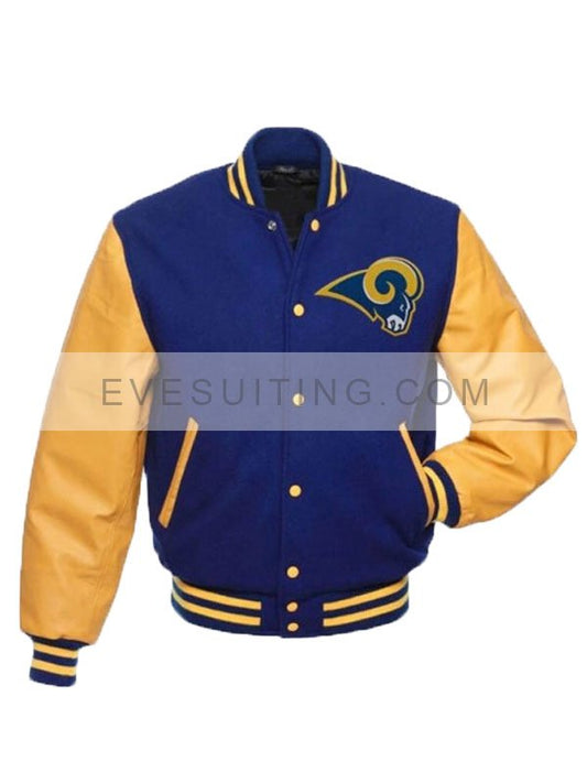 Unisex Los Angeles Rams Bomber Jacket