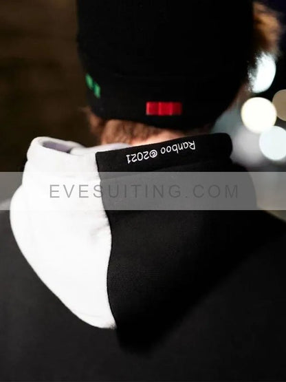 Unisex Ranboo Duality Pullover Black Hoodie