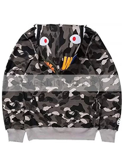 Unisex Shark Head Hoodie