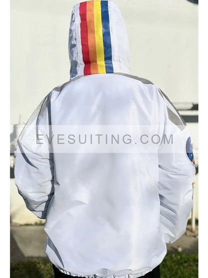 Unisex Starfield Constellation Polyester Jacket