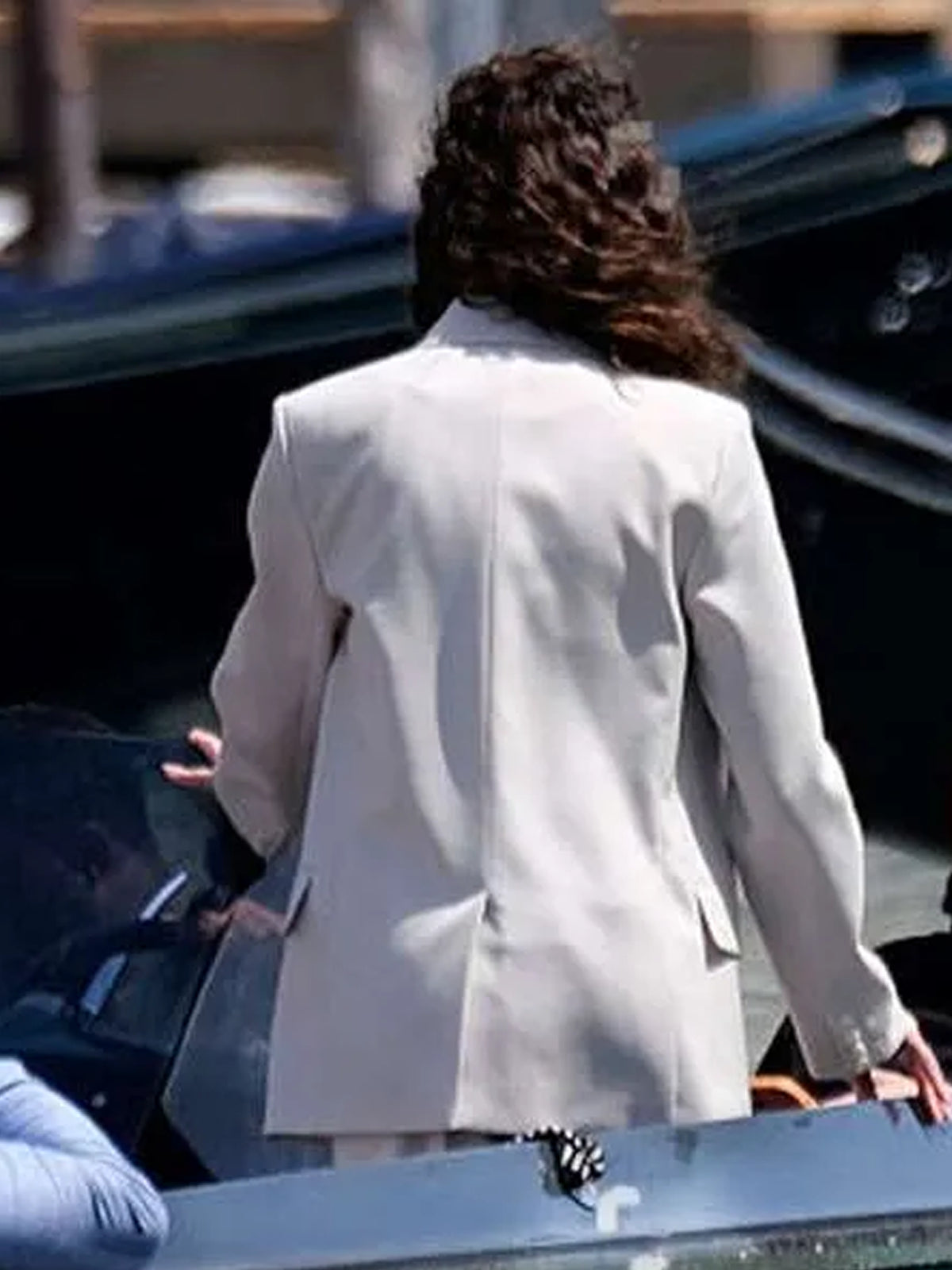 Úrsula Corberó Lift 2024 Camila Wool White Blazer