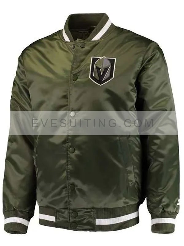 Vegas Golden Knights Varsity Green Jacket