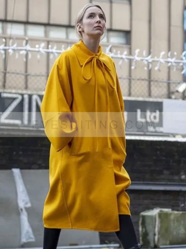 Villanelle Killing Eve Season 03 Jodie Comer Yellow Coat