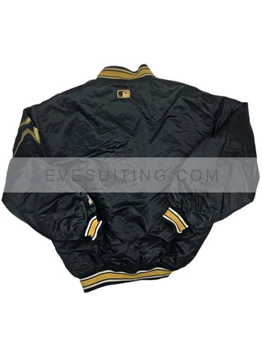 Vintage 90s Starter Houston Navy Blue Astros Varsity Jacket