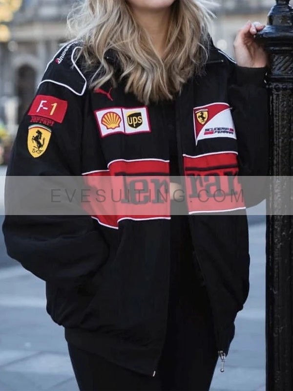 Vintage F1 Ferrari Bomber Jacket
