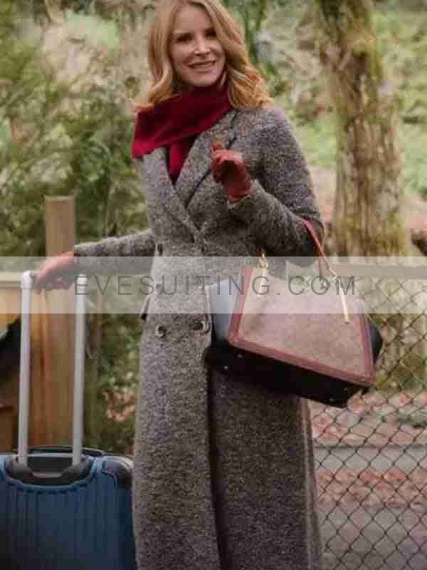 Virgin River Jenny Cooper Grey Coat