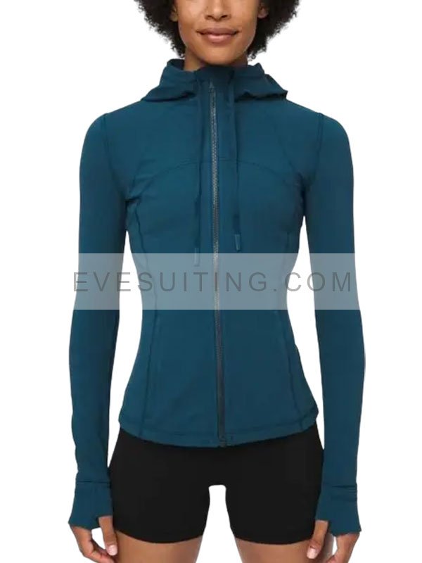 Virgin River Melinda Monroe Blue Hooded Jacket