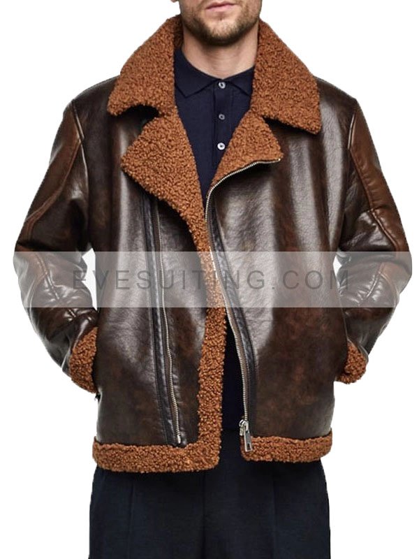 WWE Dean Ambrose Dark Brown Leather Jacket