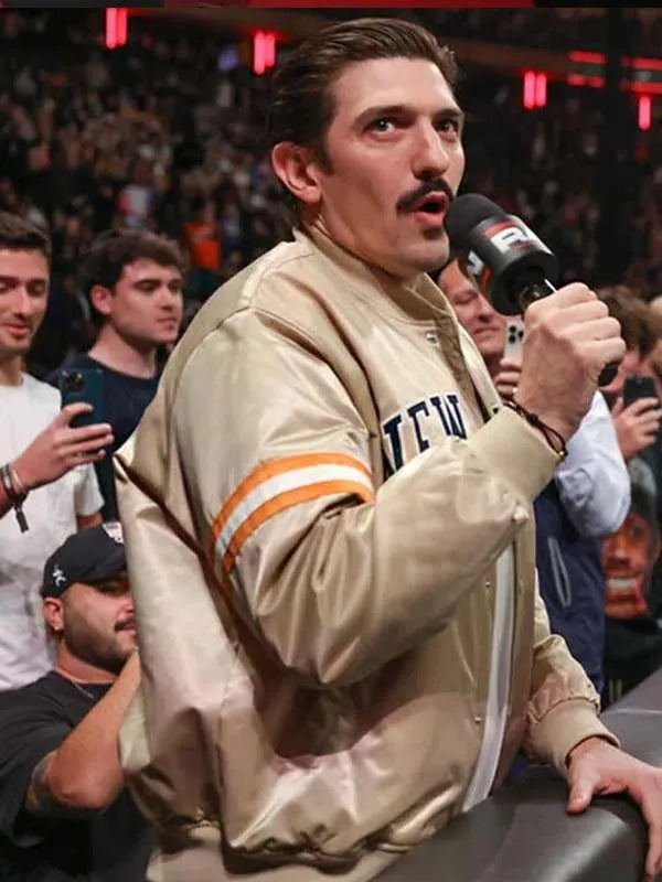 WWE Raw Live Andrew Schulz New York Varsity Jacket