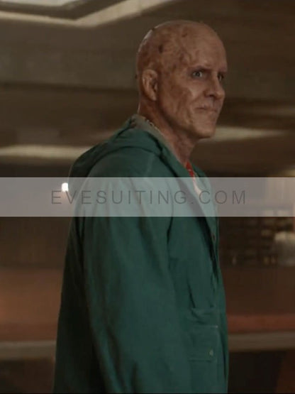 Wade Wilson Green Cotton Jacket