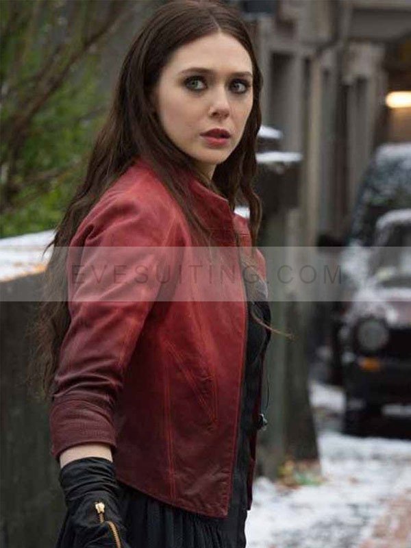 Wanda Maximoff Avengers Age Of Ultron Jacket