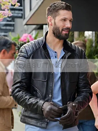 Wedding Season 2023 Casey Deidrick Black Jacket