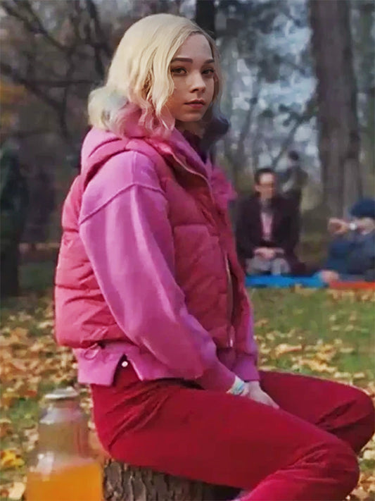 Wednesday 2022 Emma Myers Puffer Vest