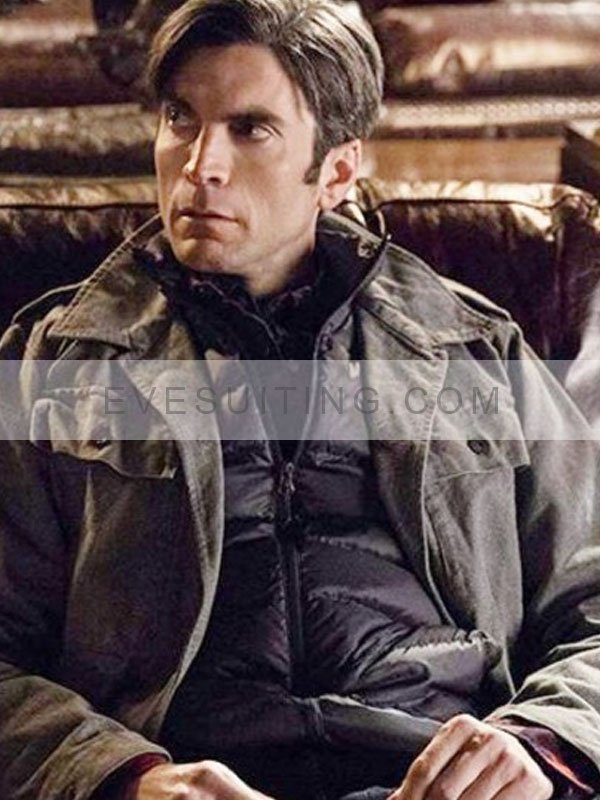 Wes Bentley Yellowstone Jamie Dutton Cotton Grey Jacket