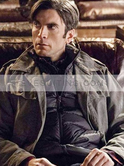 Wes Bentley Yellowstone Jamie Dutton Cotton Grey Jacket