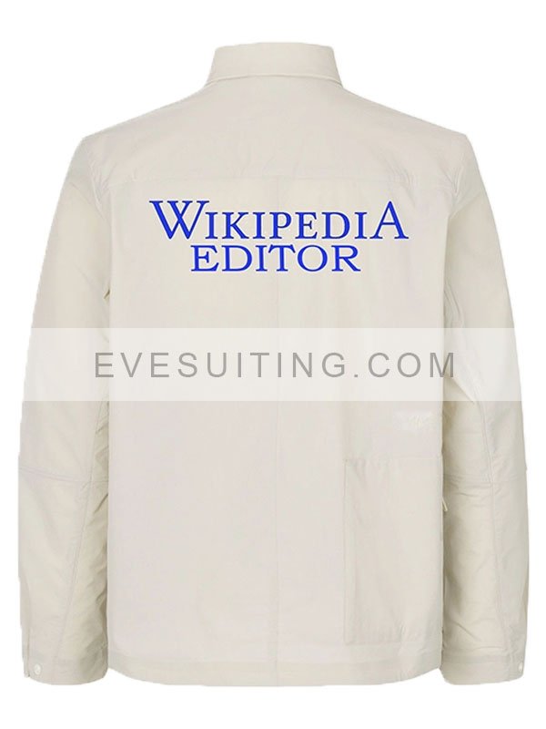 Wikipedia Editor Grey Jacket