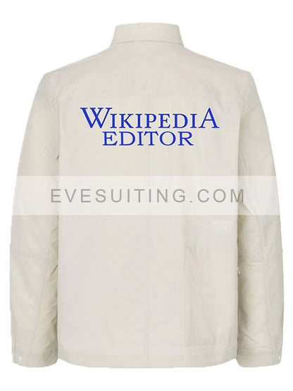 Wikipedia Editor Grey Jacket