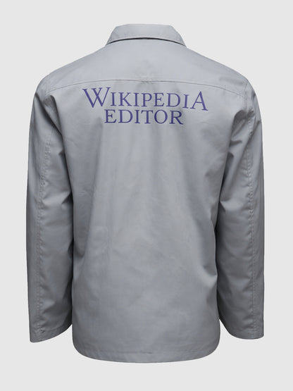 Wikipedia Editor Bomber Jacket