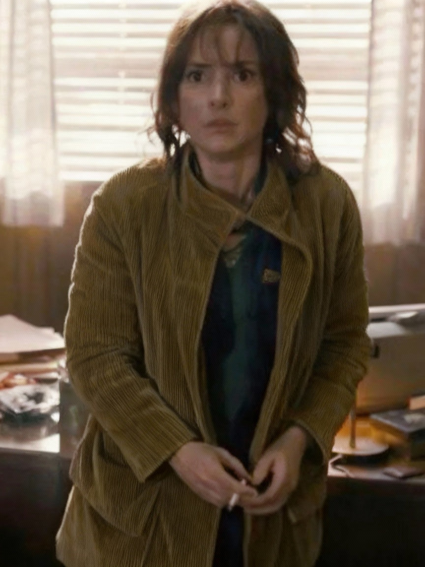 Winona Ryder Corduroy Coat