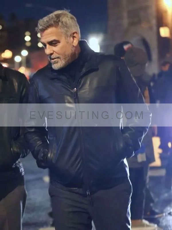 Wolves 2024 Black Leather Jacket