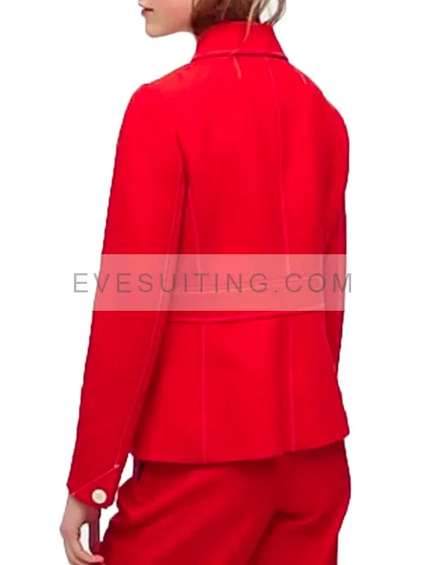 Women Cierra Ramirez Good Trouble Mariana Adams Foster Red Jacket