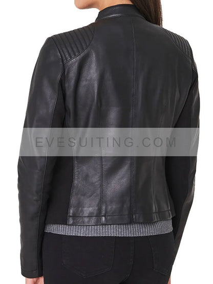 Women's Biker Leather Jacket