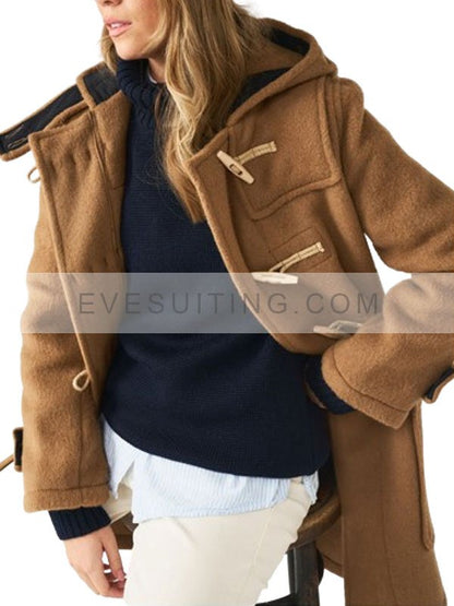 Women's Camel Duffle Coat
