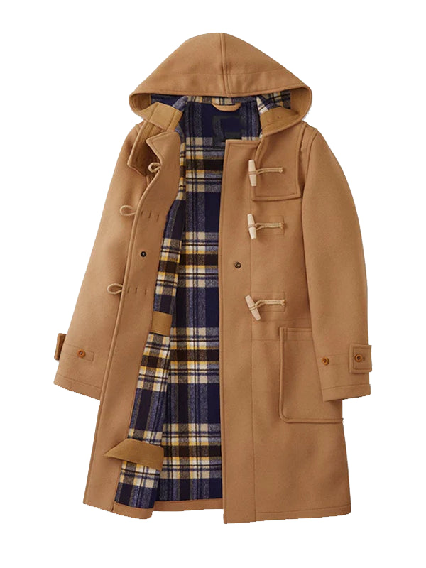 Women’s Camel Wool Duffle Coat