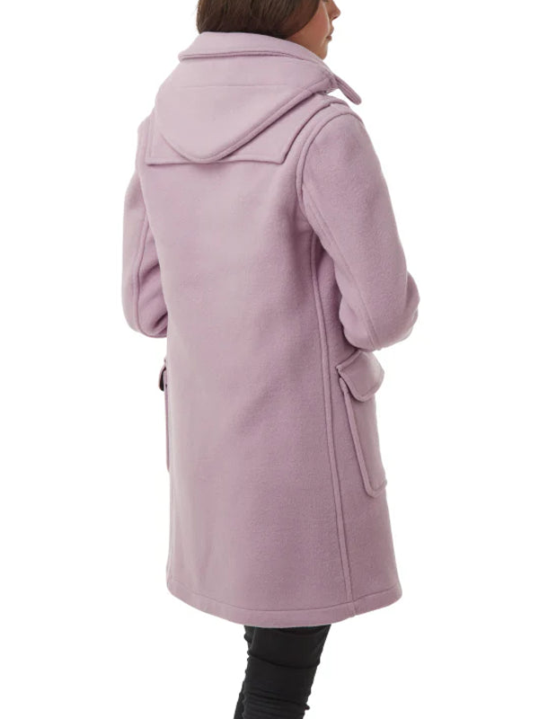 Women's Lavender Duffle Coat