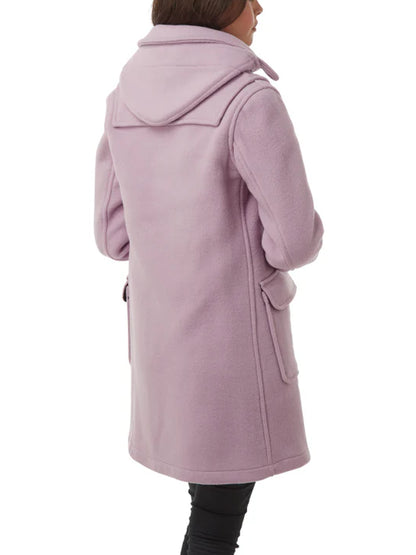 Women's Lavender Duffle Coat