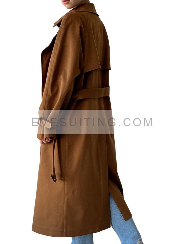 Women's Oversized Brown Coat