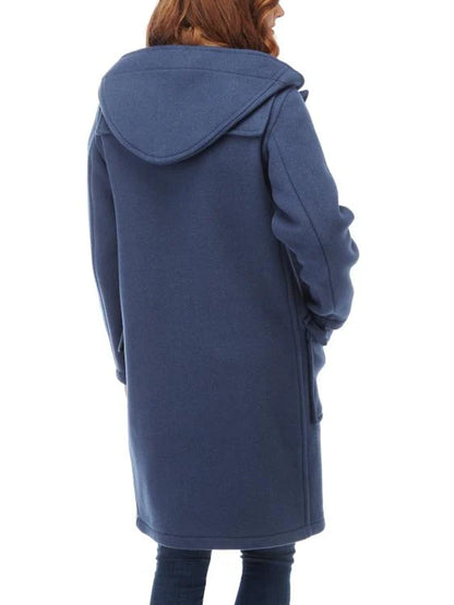 Women's Royal Blue Duffel Coat