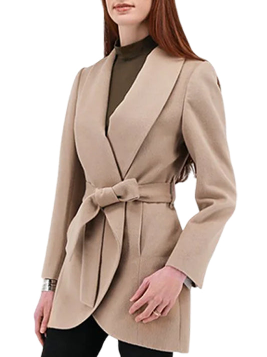 Women's Shawl Style Wrap Coat