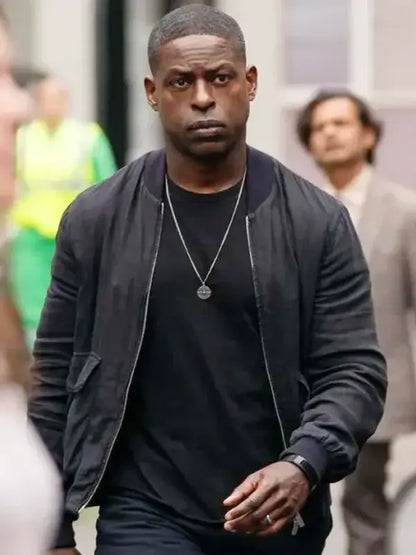 Xavier Collins Paradise 2025 Black Bomber Jacket