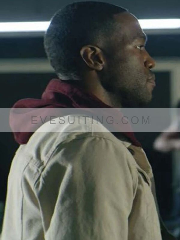 Yahya Abdul Mateen II Movie Ambulance 2022 Will Sharp Cotton Fabric White Jacket