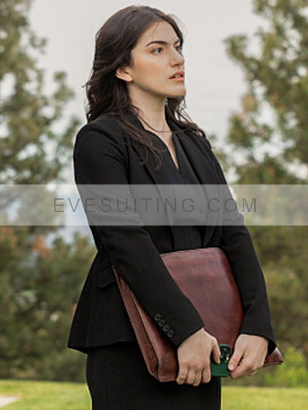 Yellowstone Clara Brewer Season 5 Black Blazer