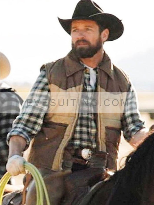 Yellowstone Ian Bohen Ryan Puffer Vest