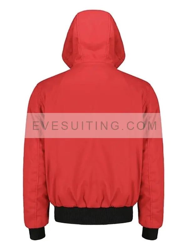 Yellowstone Jimmy Hurdstrom Red Hooded Jacket