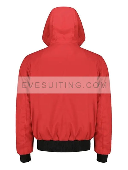 Yellowstone Jimmy Hurdstrom Red Hooded Jacket
