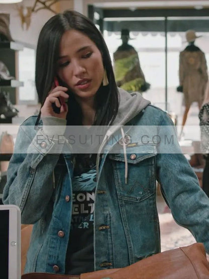 Yellowstone Kelsey Asbille Denim Blue Jacket