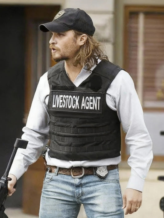 Yellowstone Livestock Agent Black Vest