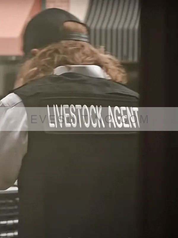 Yellowstone Livestock Agent Tv Series Black Vest