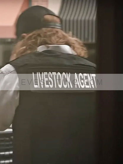 Yellowstone Livestock Agent Tv Series Black Vest