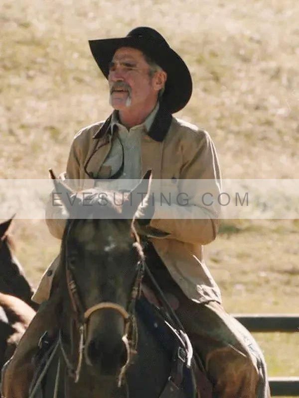 Yellowstone Lloyd Pierce Season 5 Cotton Beige Jacket