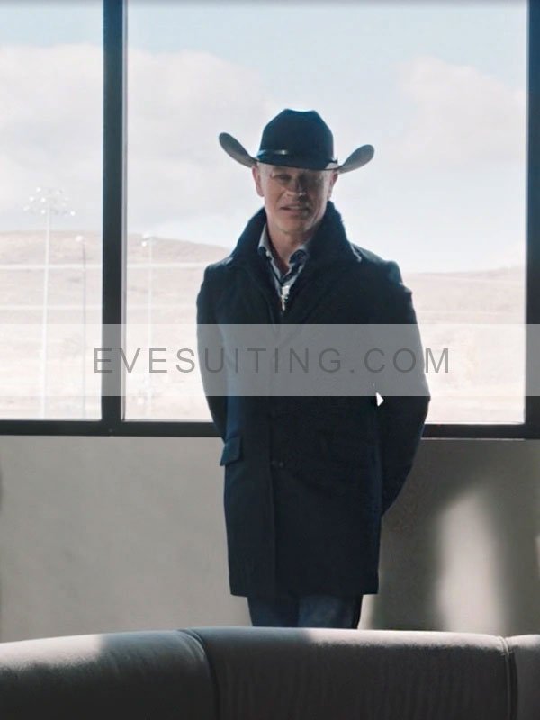 Yellowstone S02 Neal McDonough Black Coat