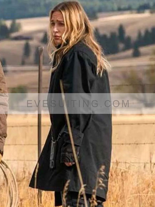 Yellowstone S04 Summer Higgins Black Jacket 